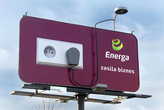 Ambient marketing - reklama Energa