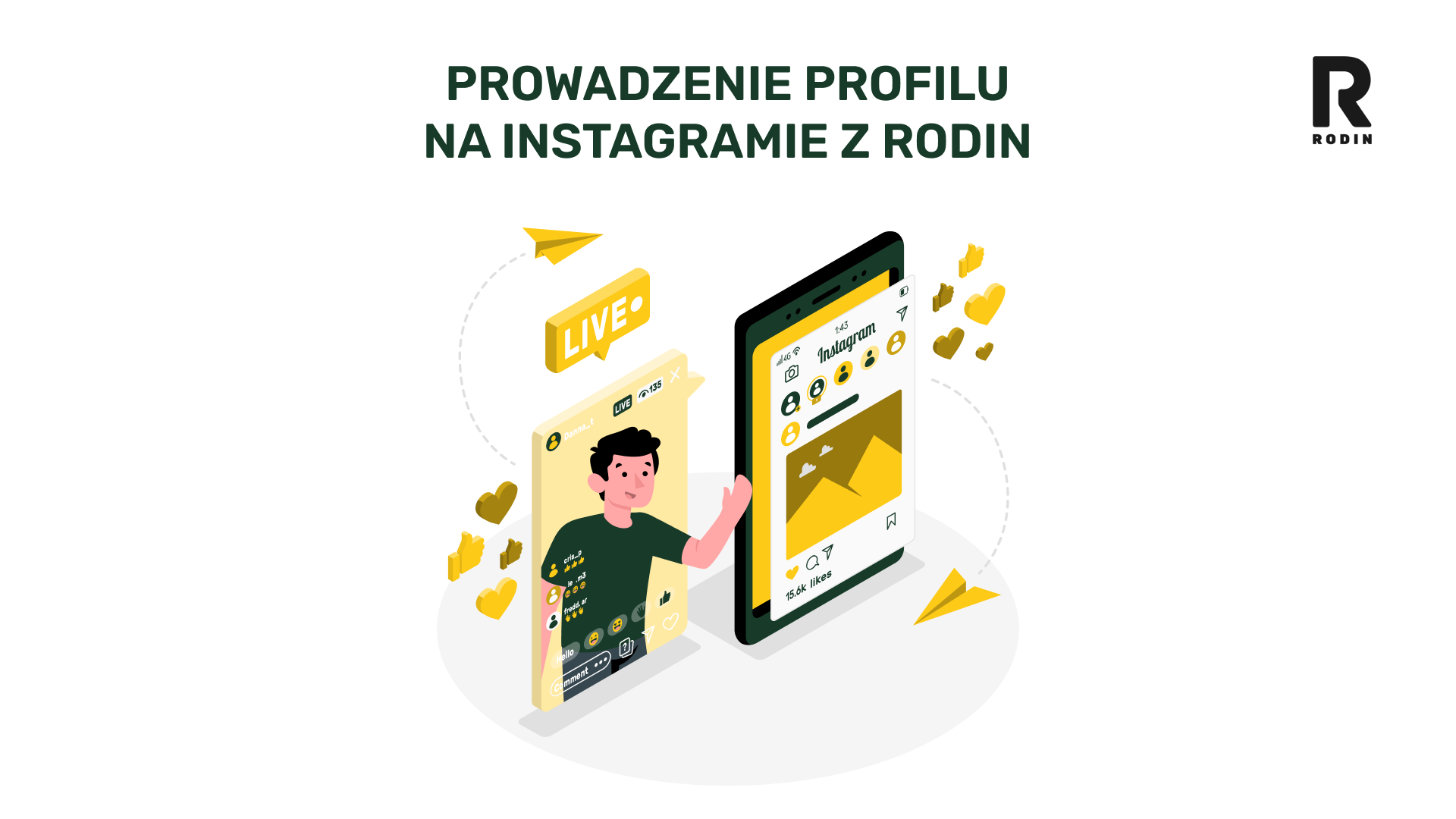 Prowadzenie profilu na Instagramie z RodIN