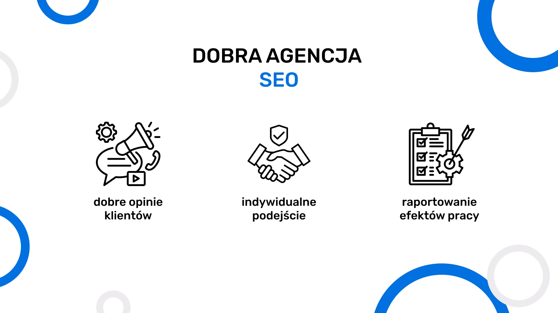 Dobra agencja SEO