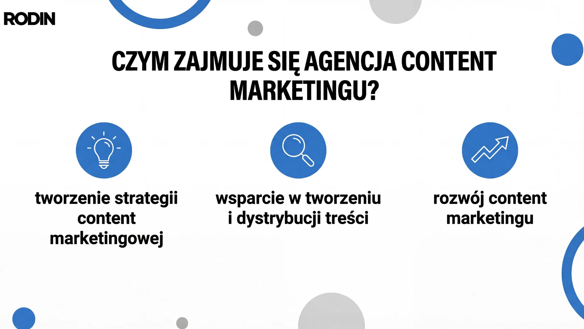 Czym zajmuje się agencja content marketingu