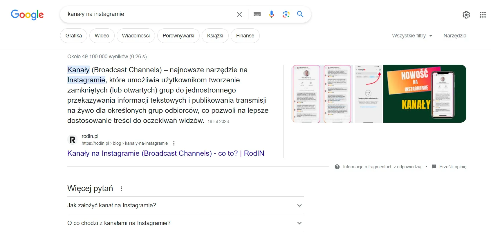 Pierwsze miejsce SEO SERP