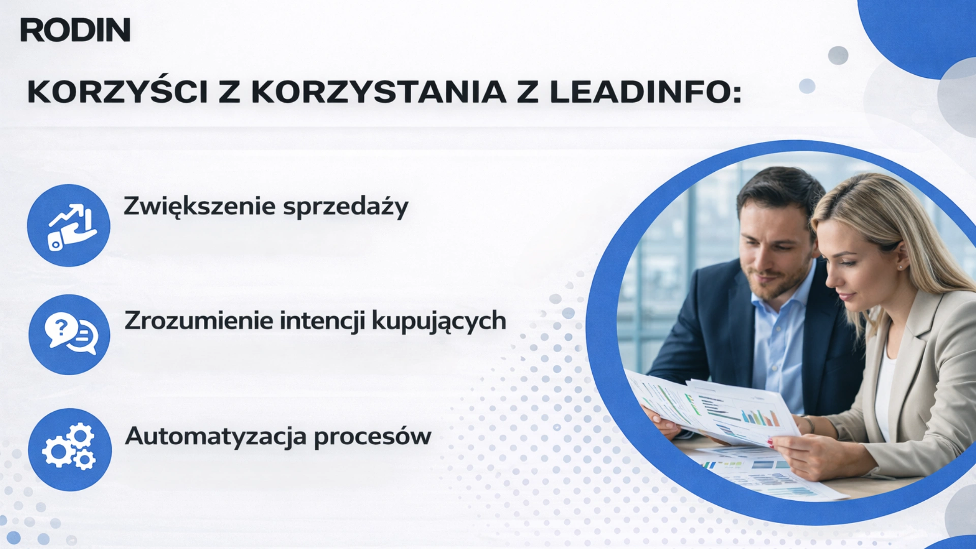 Korzyści korzystania z Leadinfo