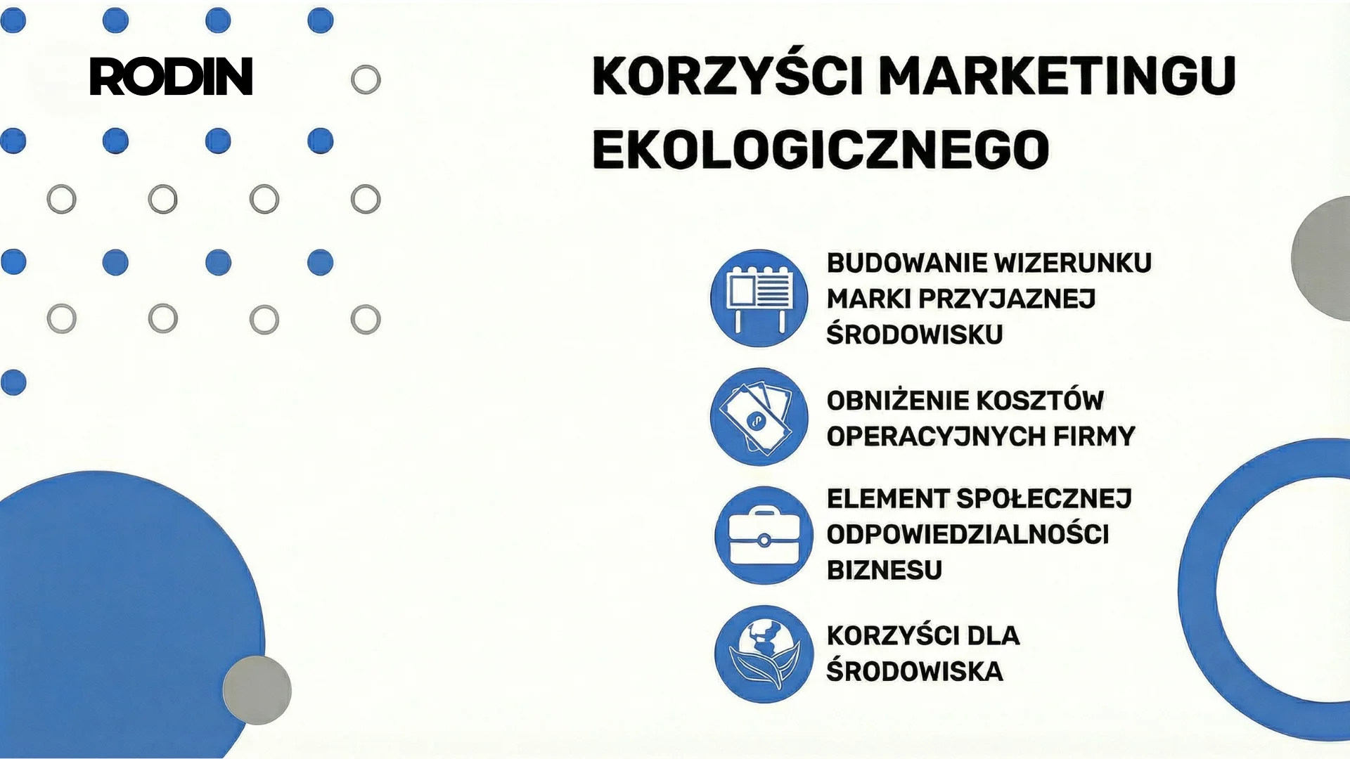 Korzyści marketingu ekologicznego