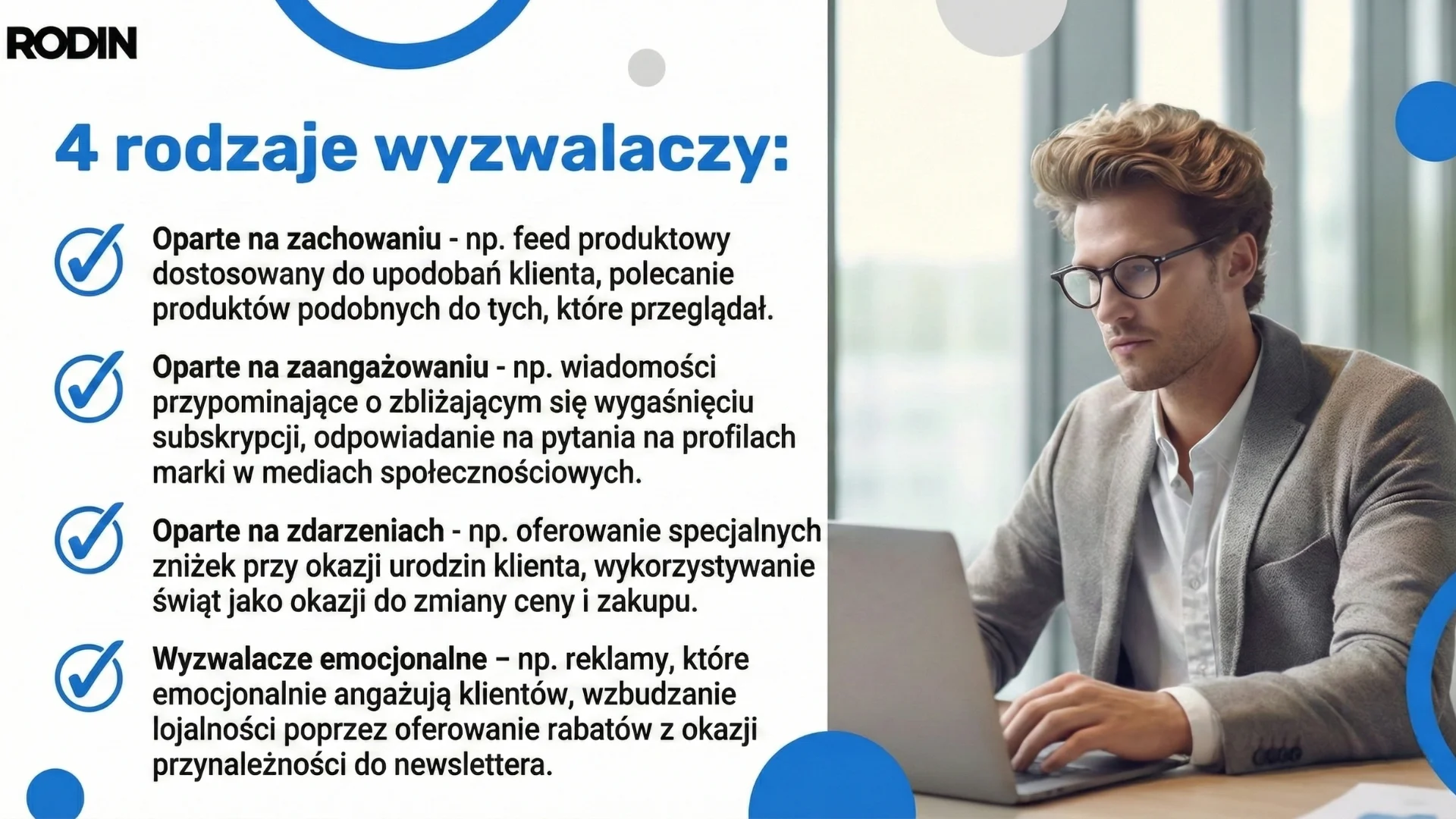 4 rodzaje wyzwalaczy