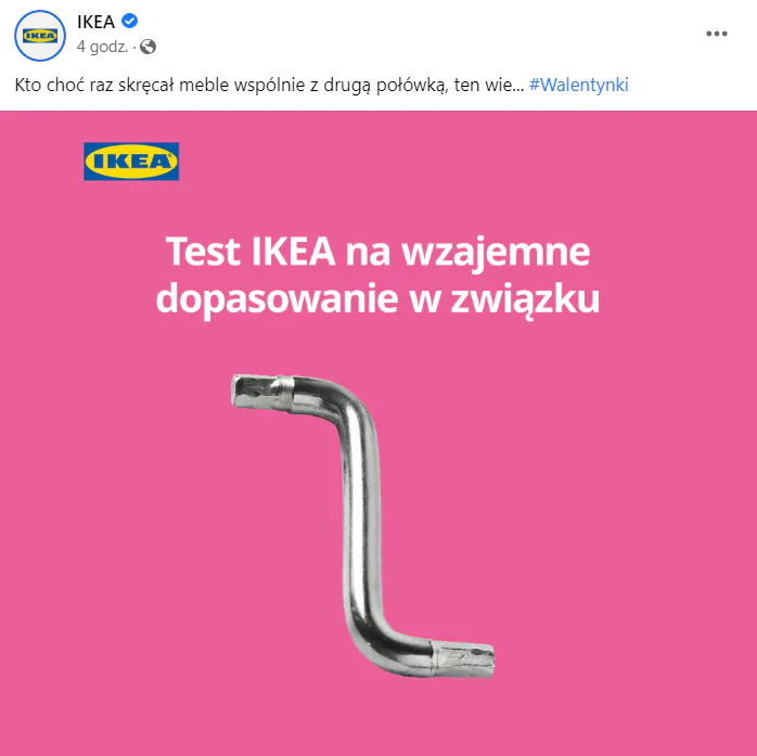 Post walentynki IKEA