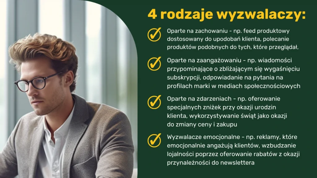 4 rodzaje wyzwalaczy