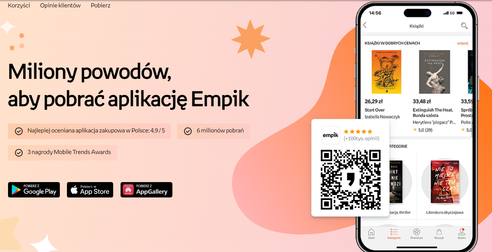 Empik-przykład aplikacji m-commerce