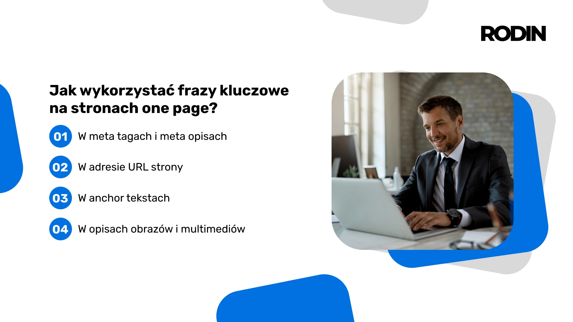Jak wykorzystywać frazy kluczowe na stronach one page?