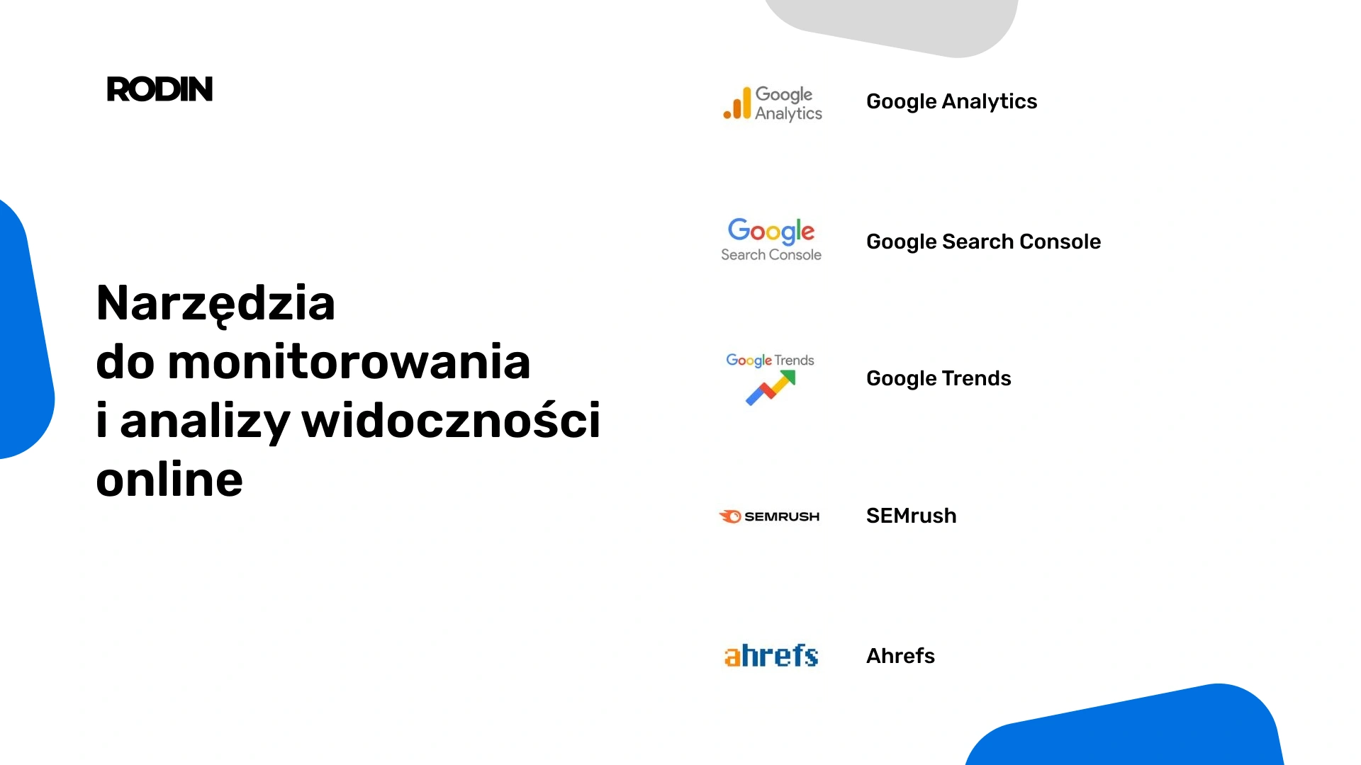 Narzędzia do minitorowania widoczności online
