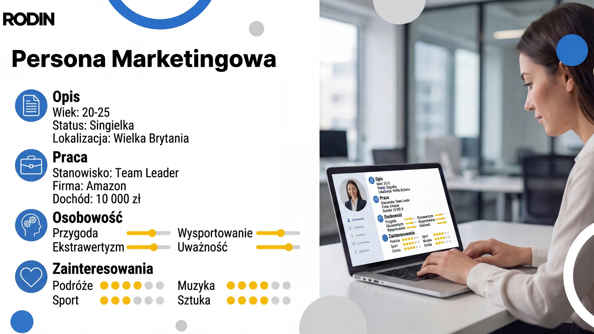 Persona marketingowa - przykład