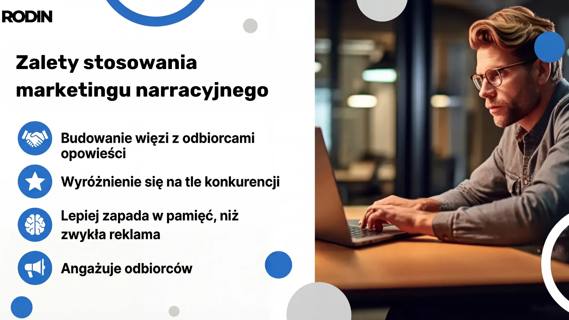 zalety stosowania marketingu narracyjnego