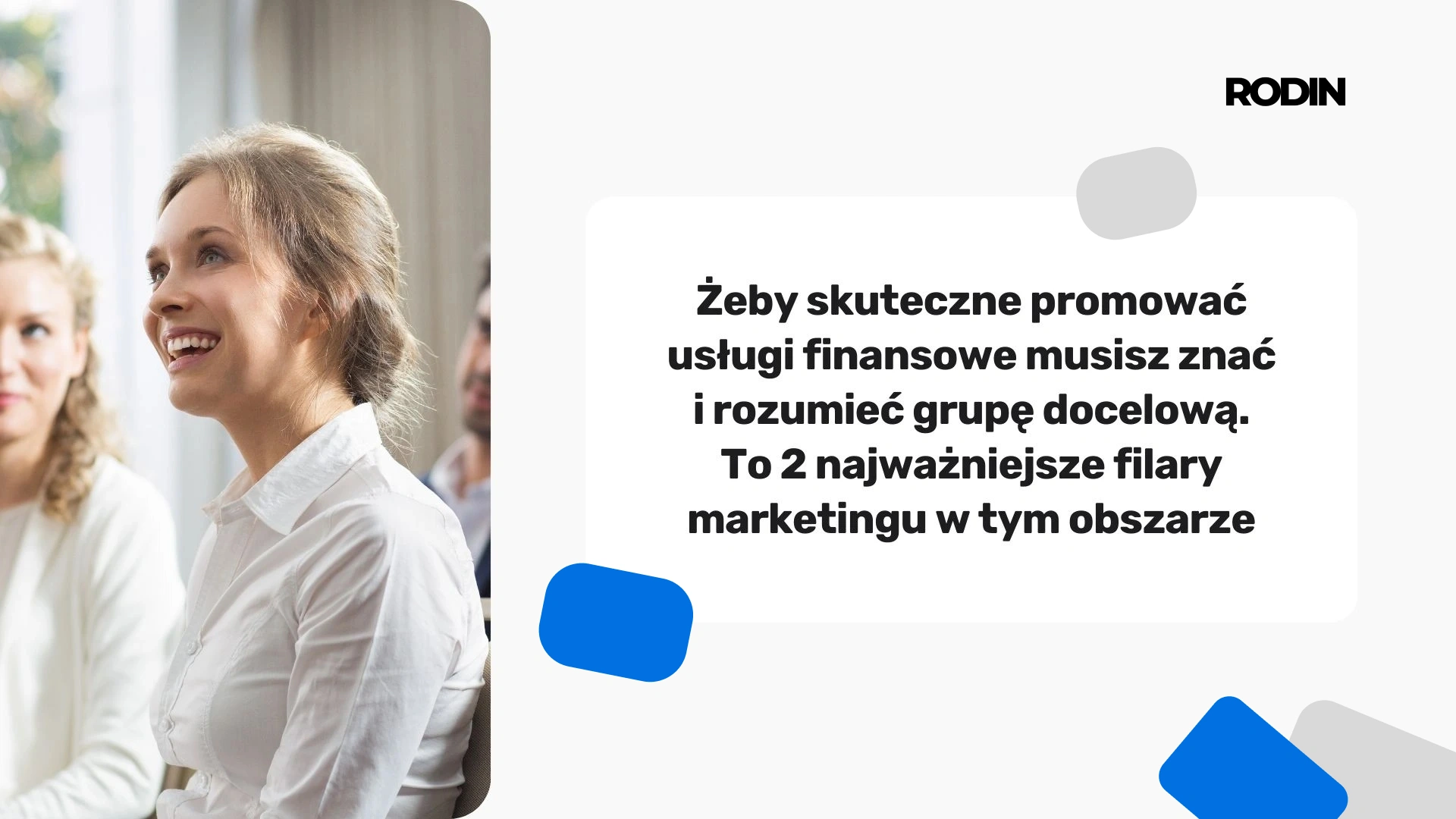 Jak promować usługi finansowe? Stwórz grupę docelową.
