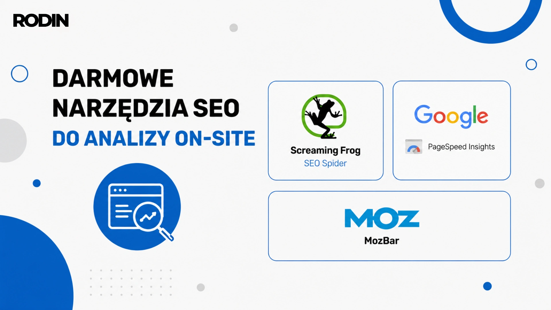 Darmowe narzędzia SEO do analizy on-site
