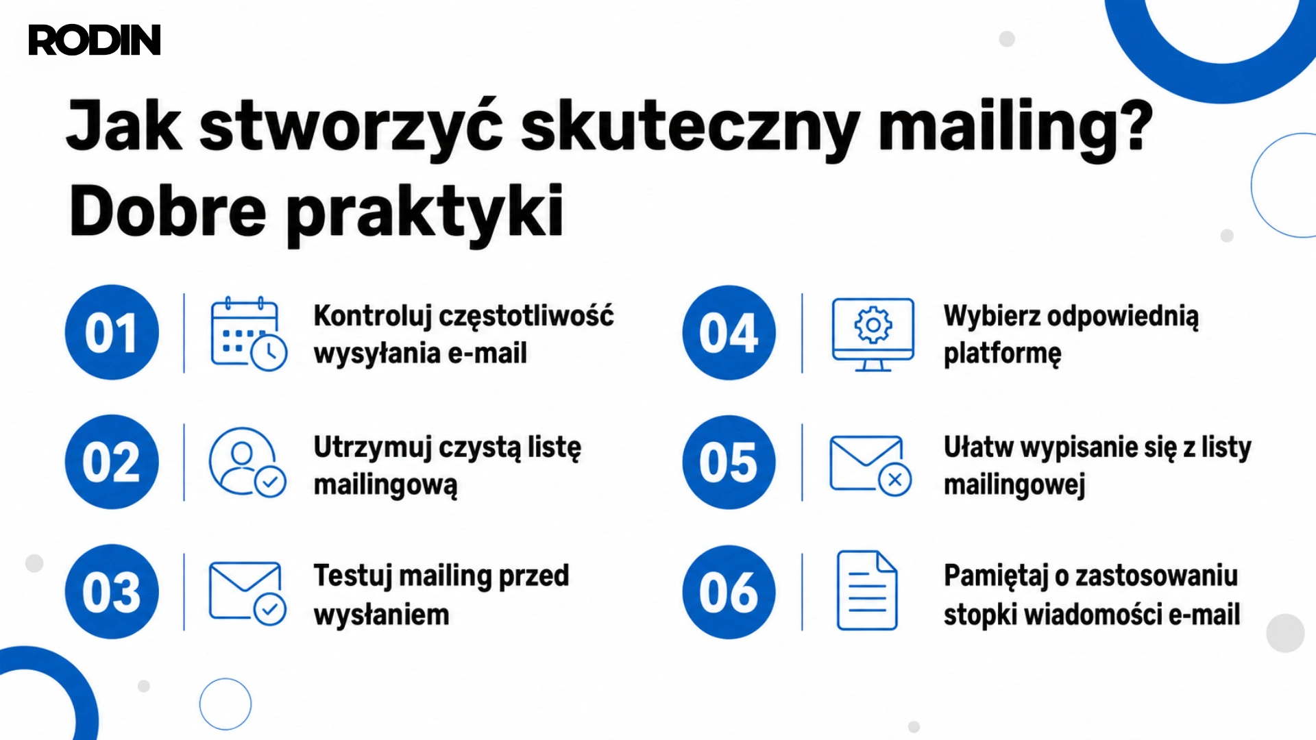 Jak stworzyć mailing? Dobre praktyki
