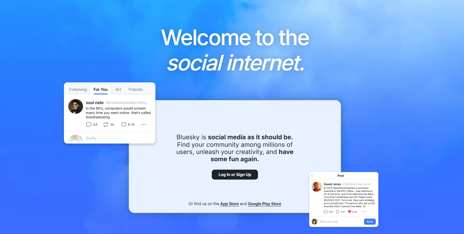 Bluesky - źródło: https://bsky.social/about