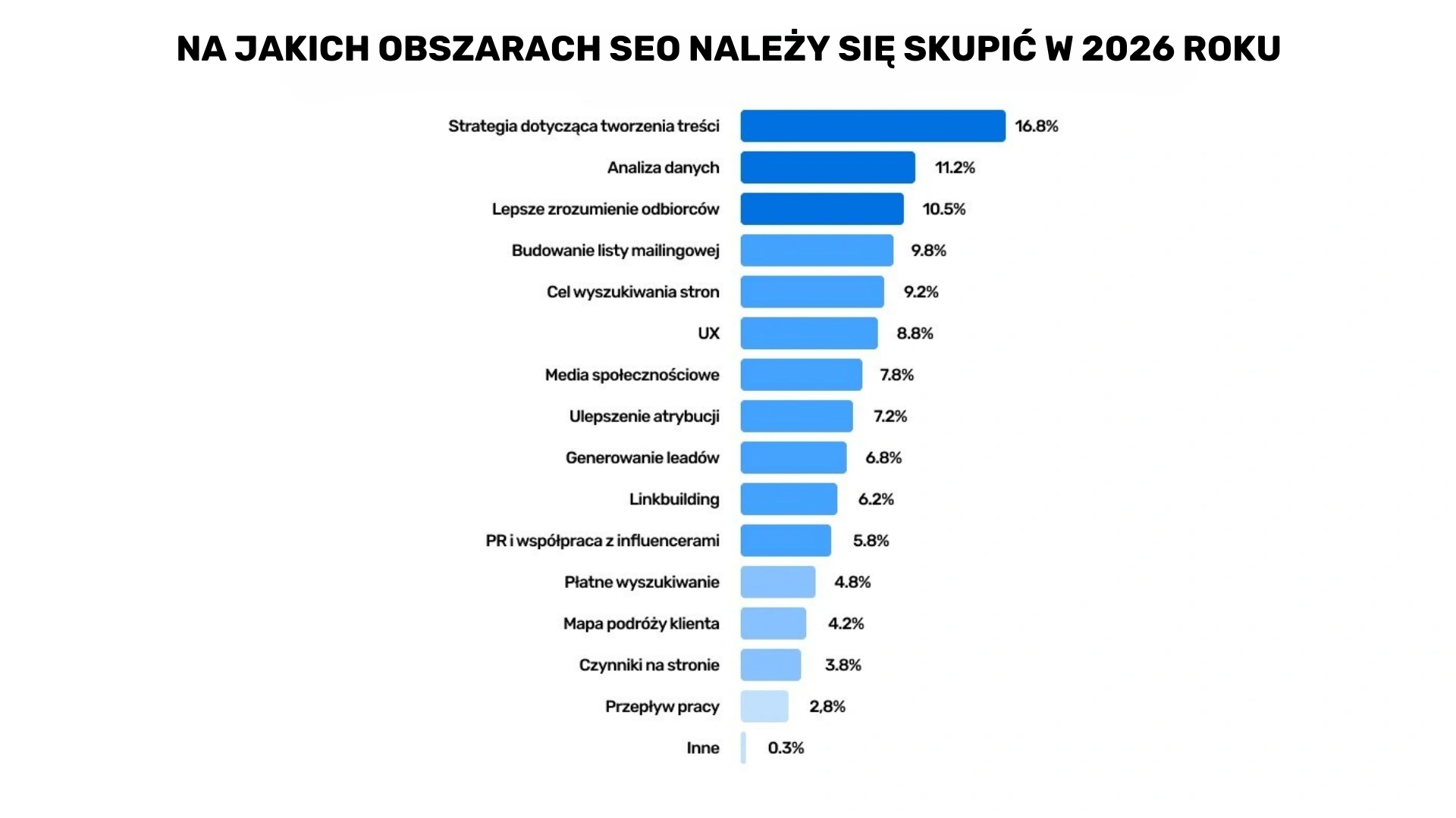 Na jakich obszarach SEO należy się skupić w 2026 roku?