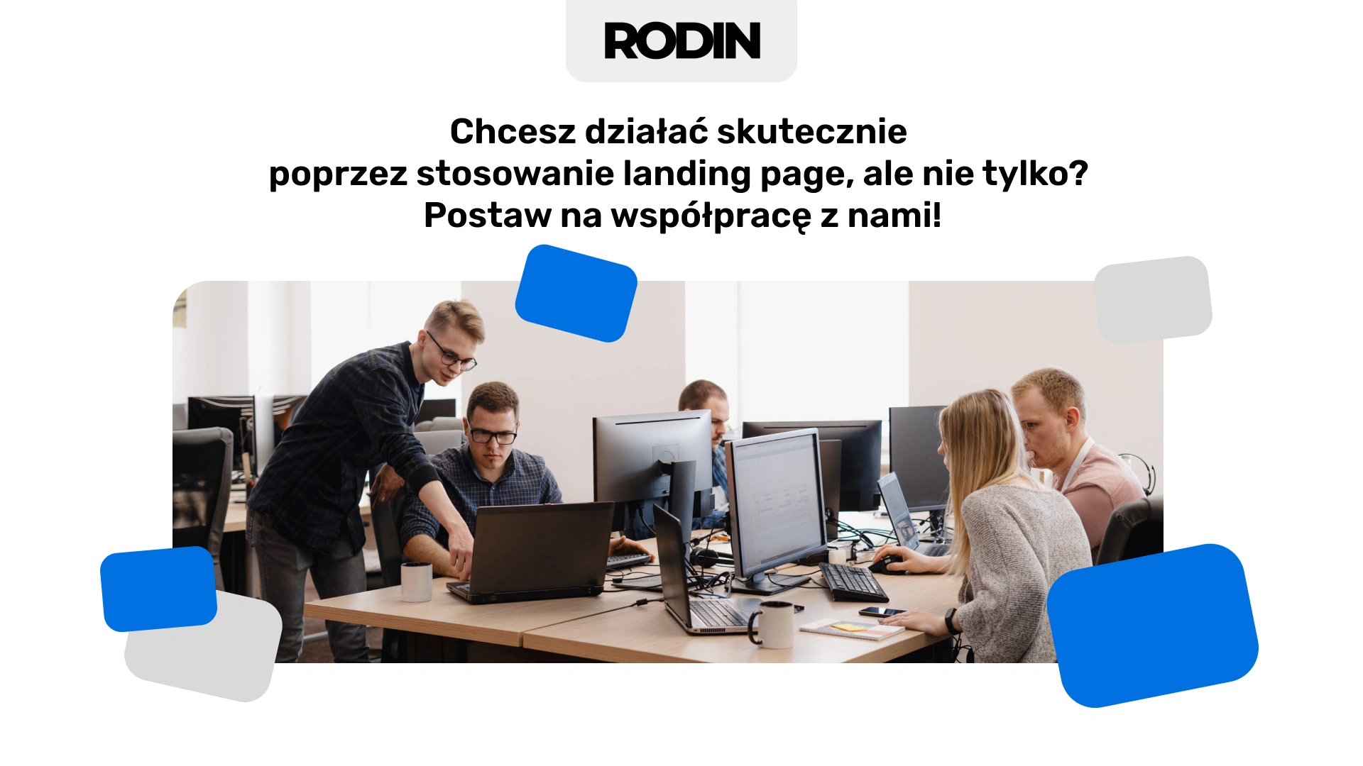 Stworzenie landing page z Rodin