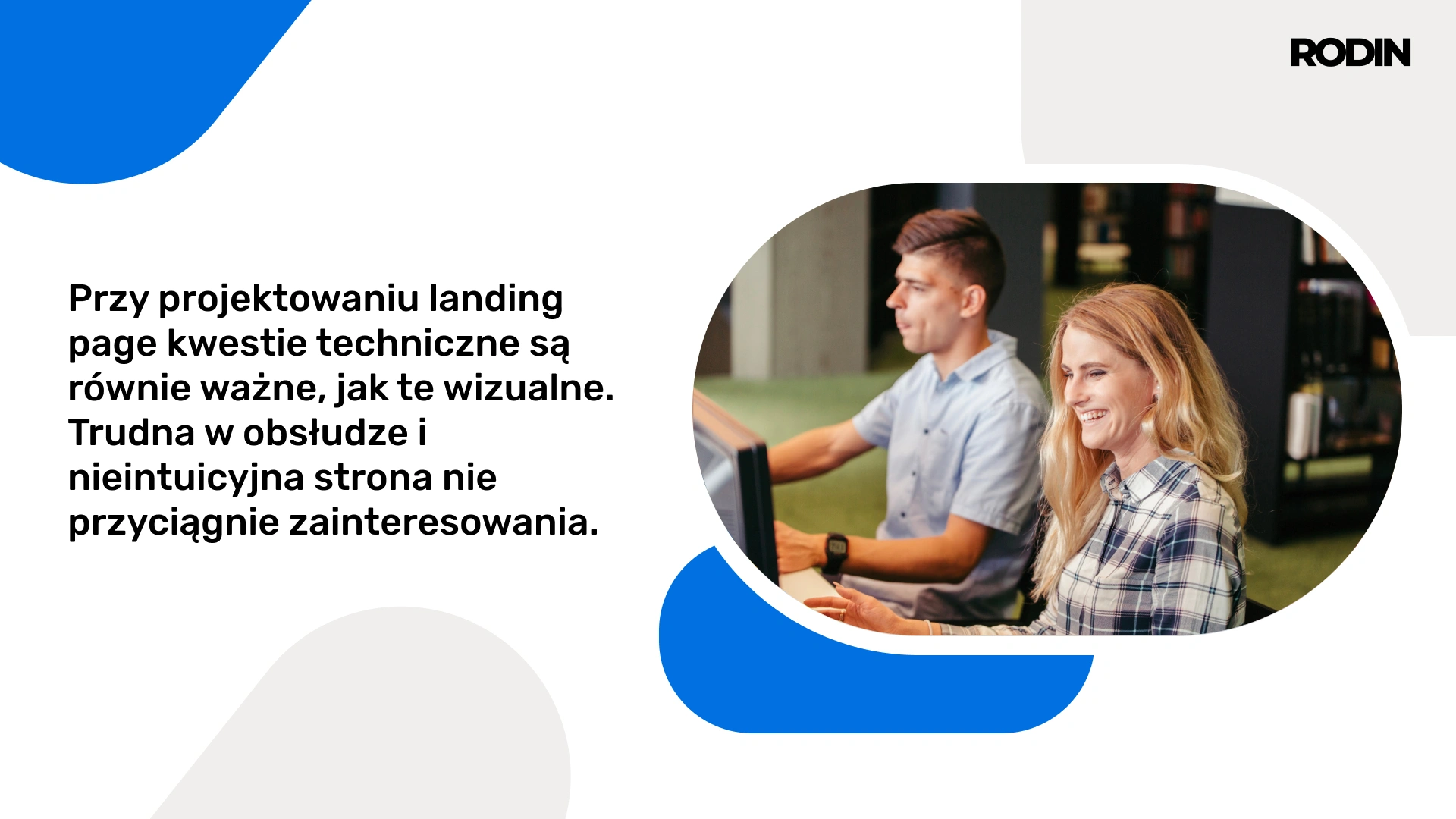 Landing page a kwestie techniczne.