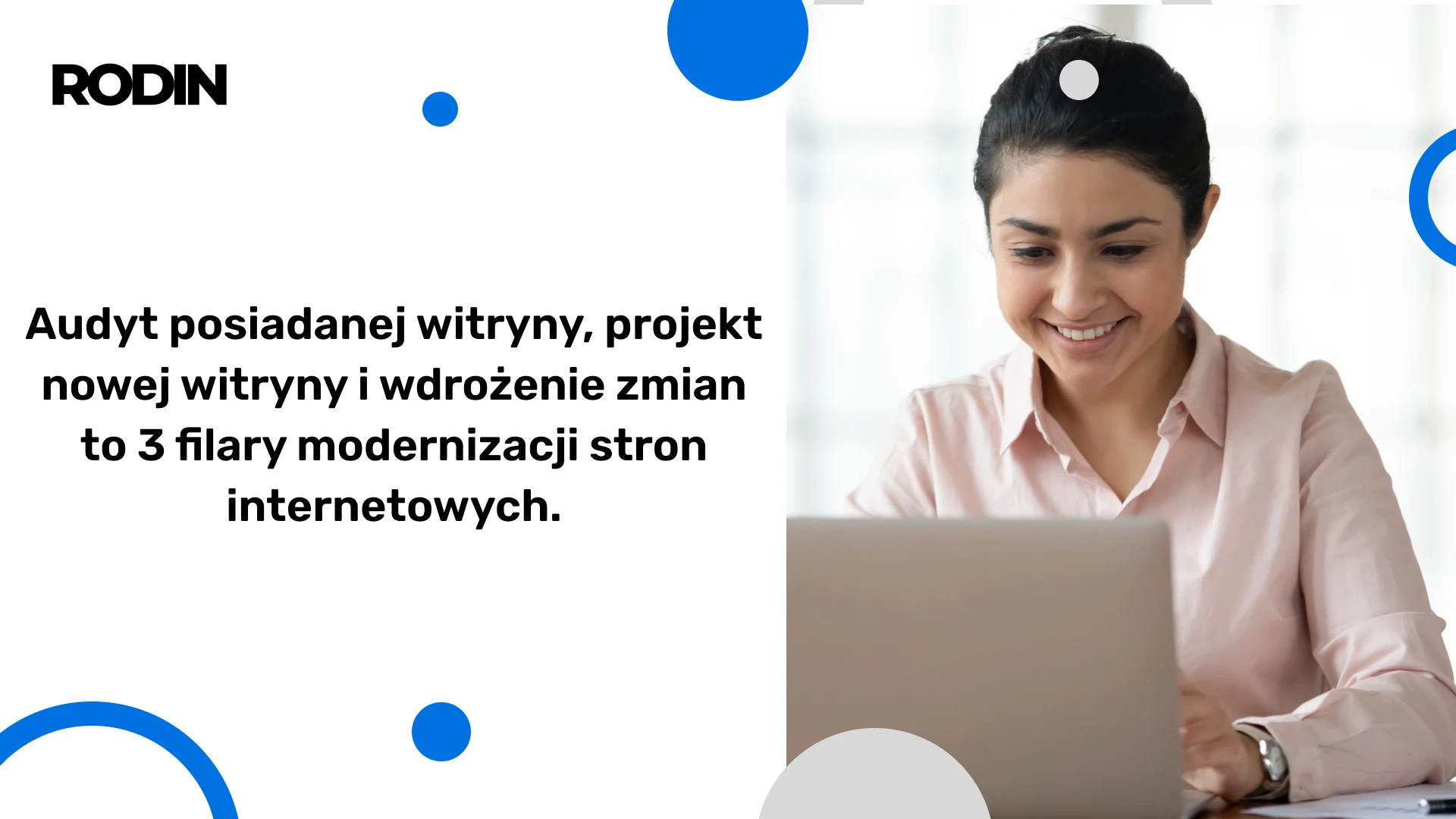 Filary modernizacji strony internetowej