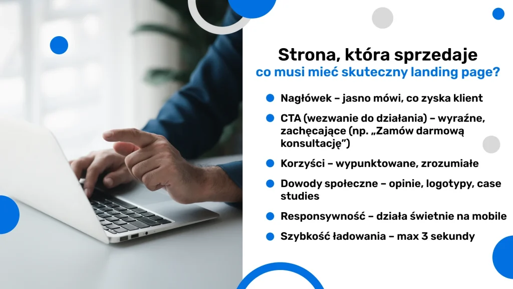 Strona, która sprzedaje – co musi mieć skuteczny landing page?