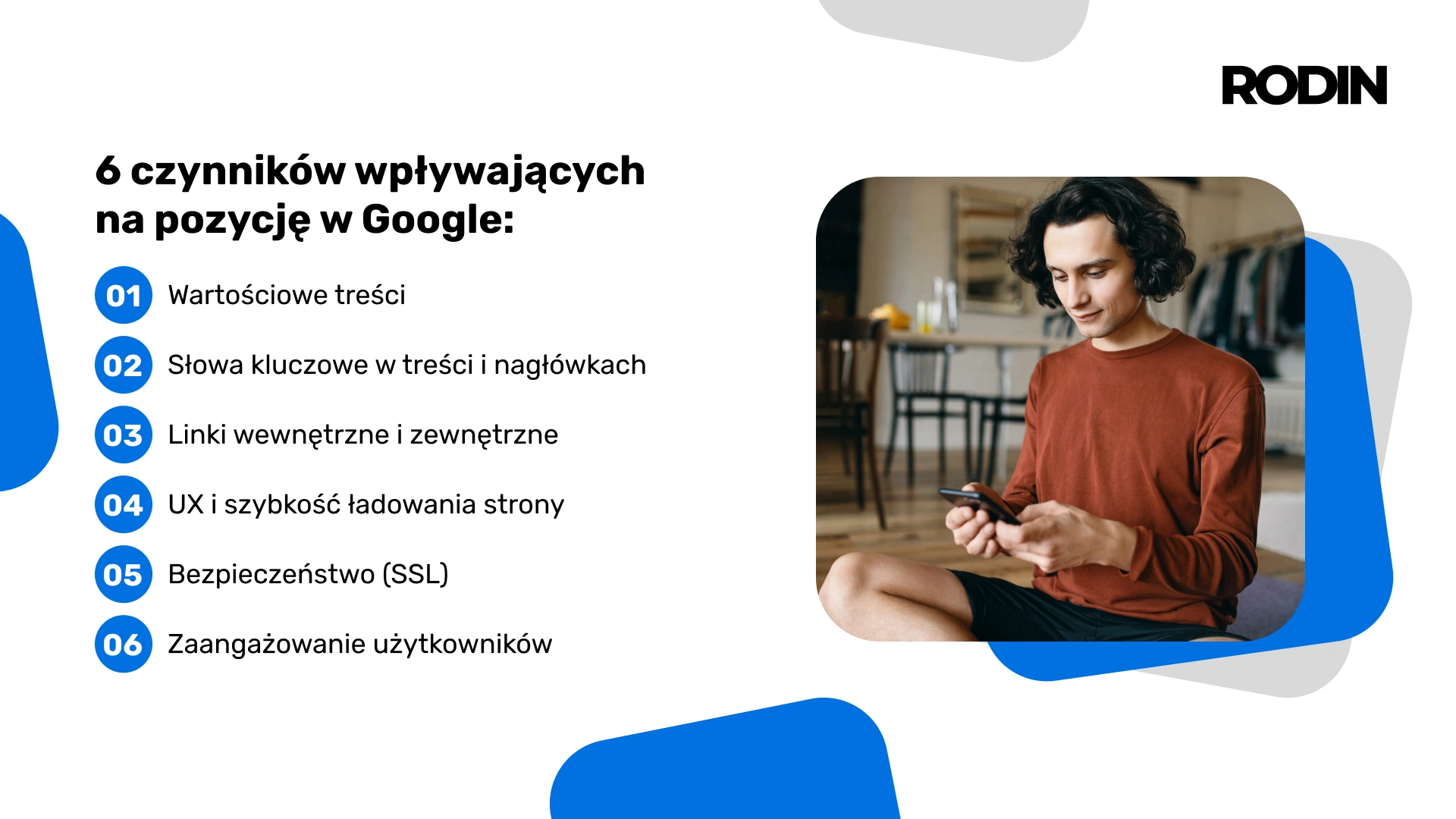 Czynniki wpływające na pozycje w Google.