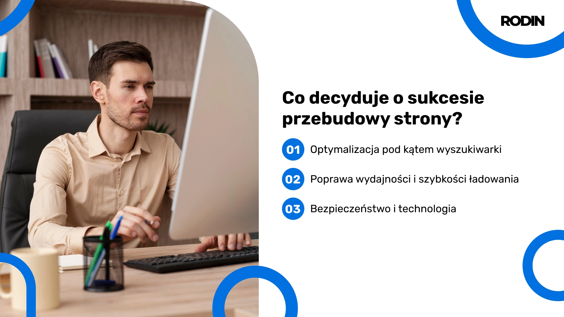 Co decyduje o sukcesie przebudowy strony?