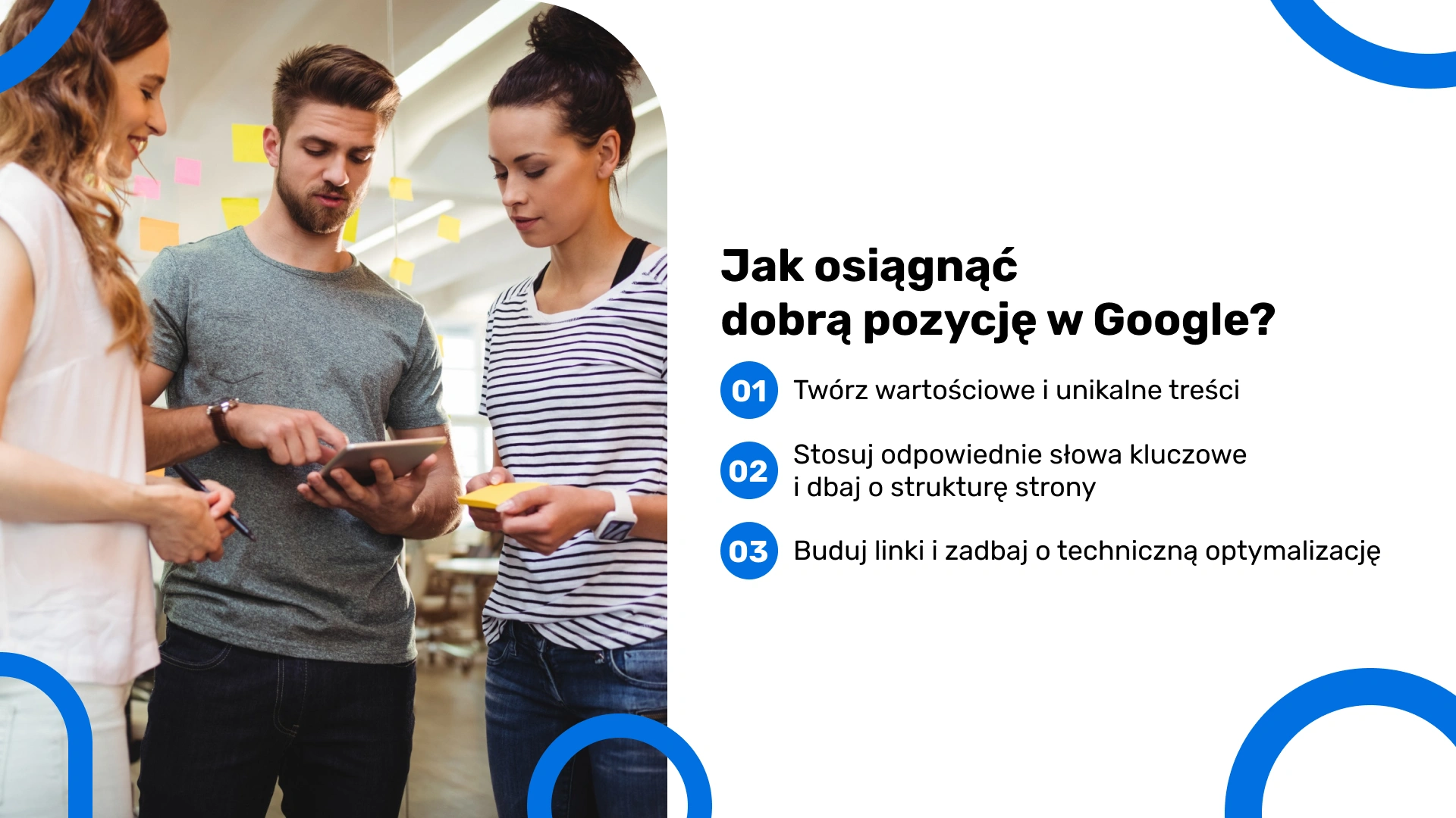 Jak osiągnąć dobrą pozycję w Google?