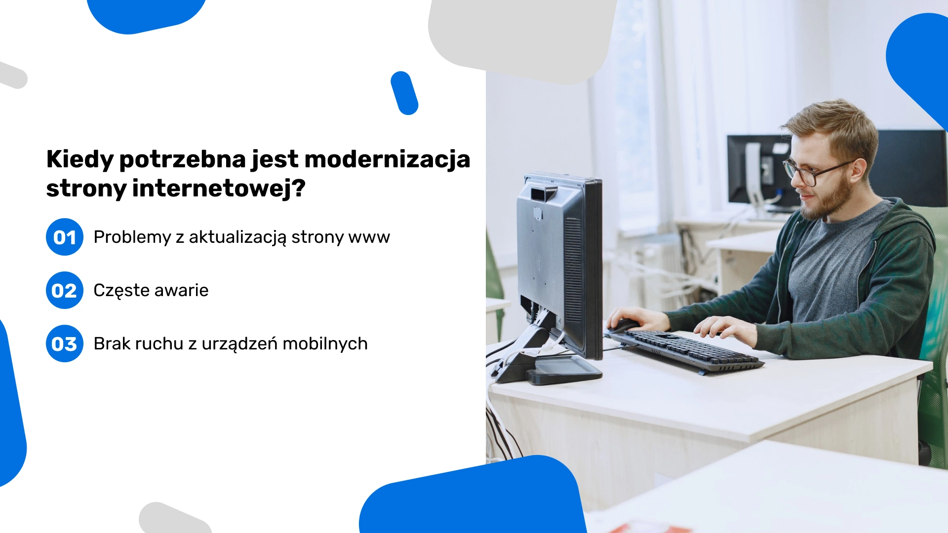 Kiedy potrzebna jest modernizacja strony internetowej?