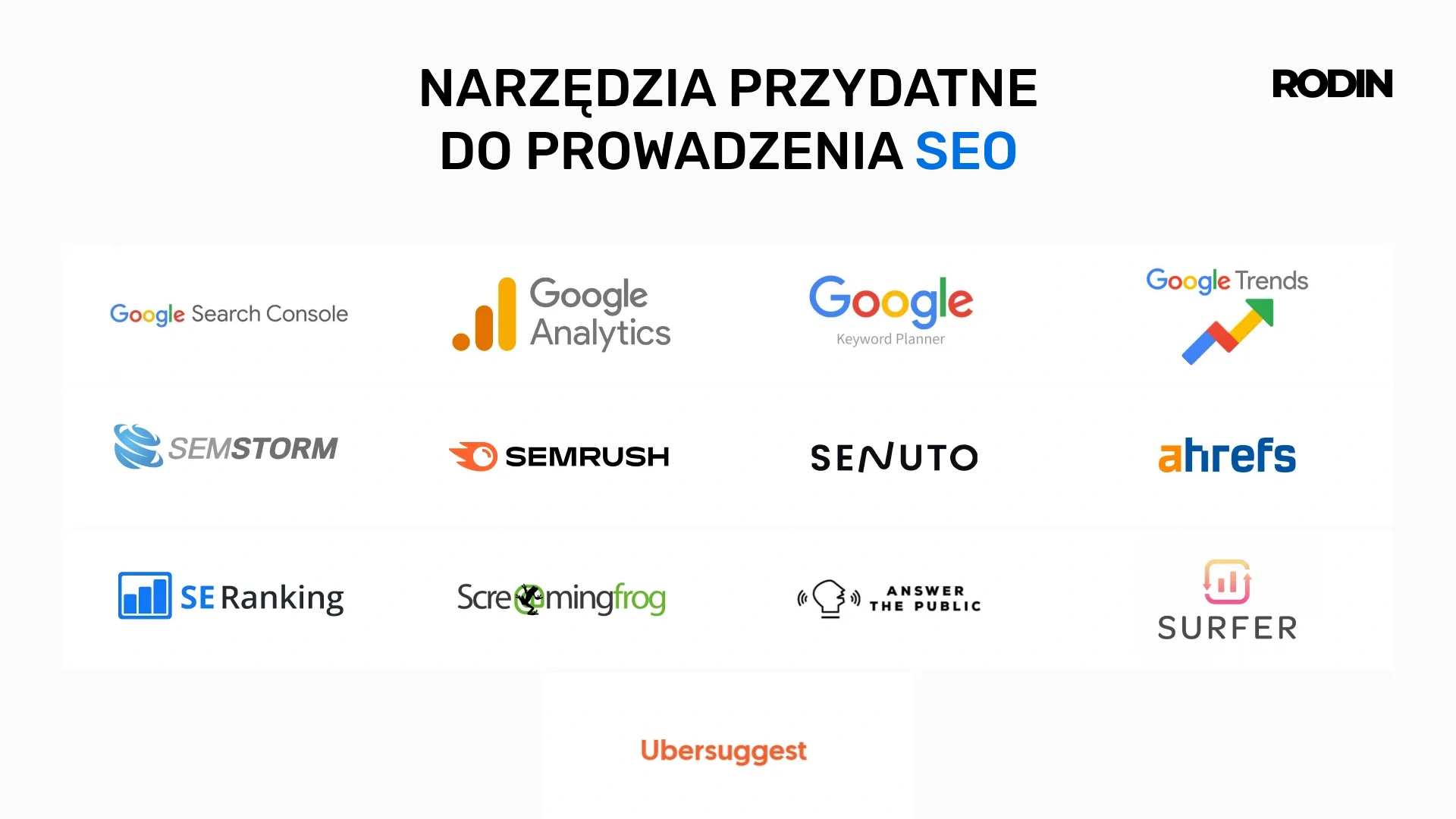 Narzędzia przydatne do prowadzenia SEO