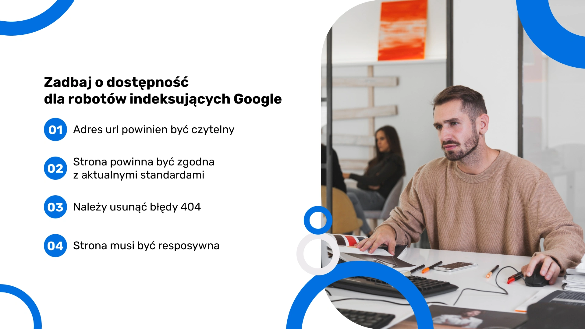 Zadbaj o dostępność dla robotów indeksujących Google