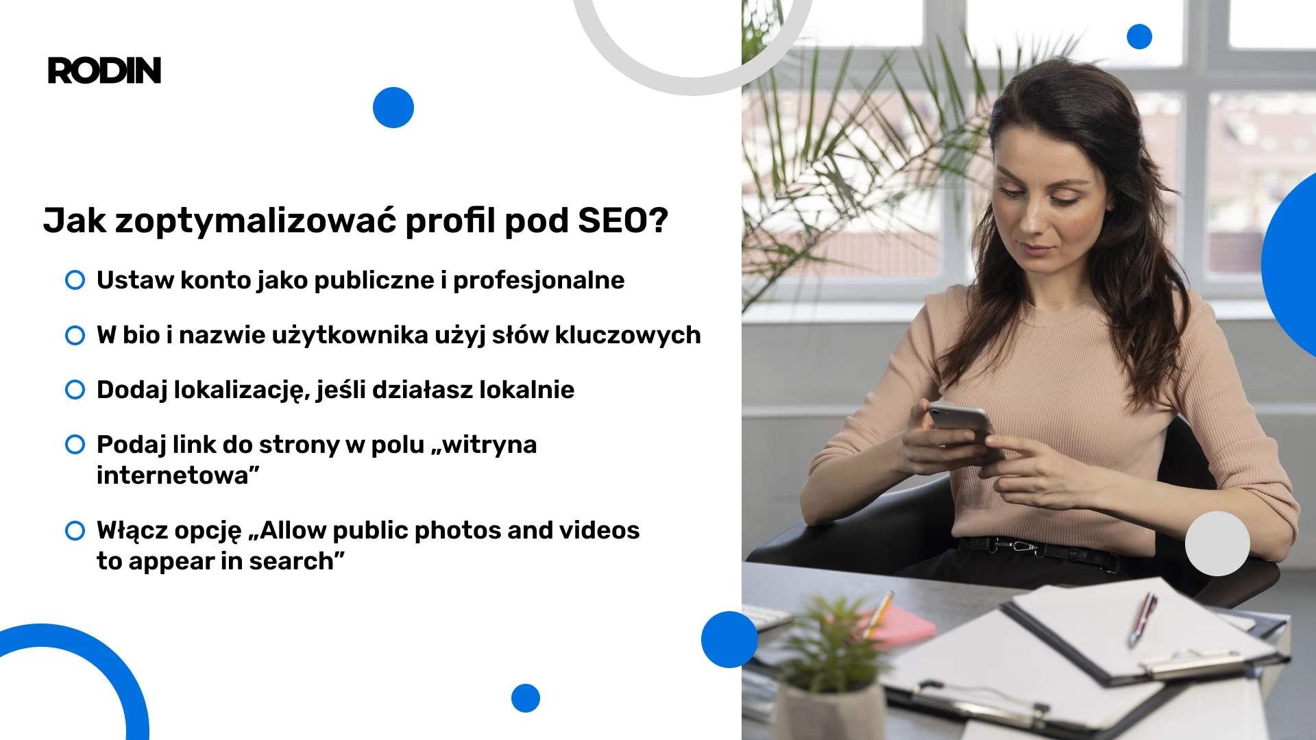 Jak zoptymalizować profil pod SEO?
