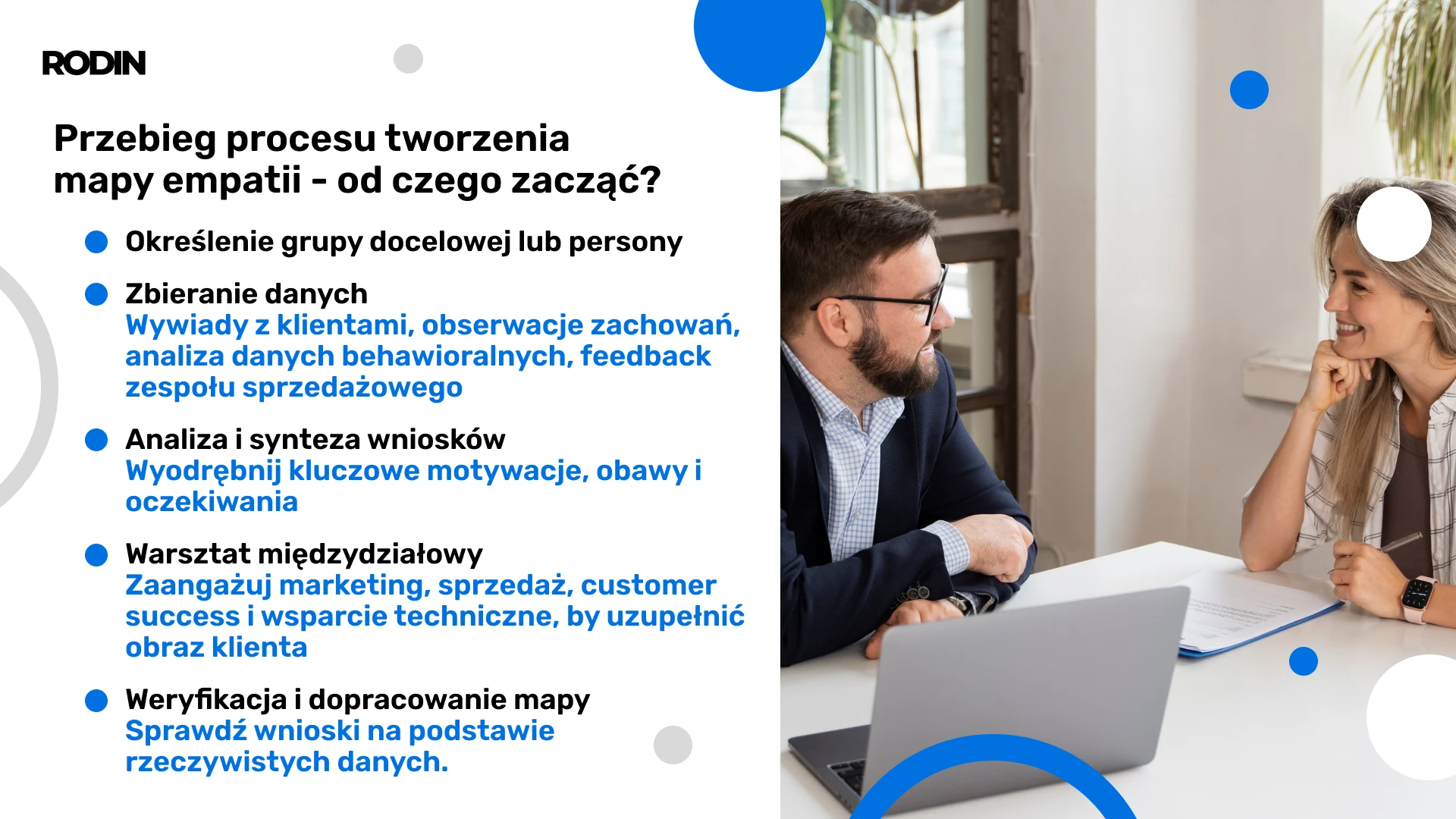 Przebieg procesu tworzenia mapy empatii - od czego zacząć?