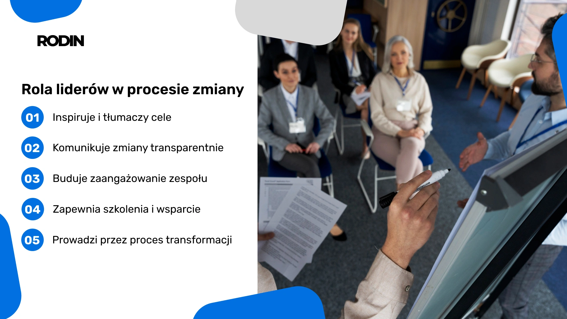 Rola liderów w procesie zmiany