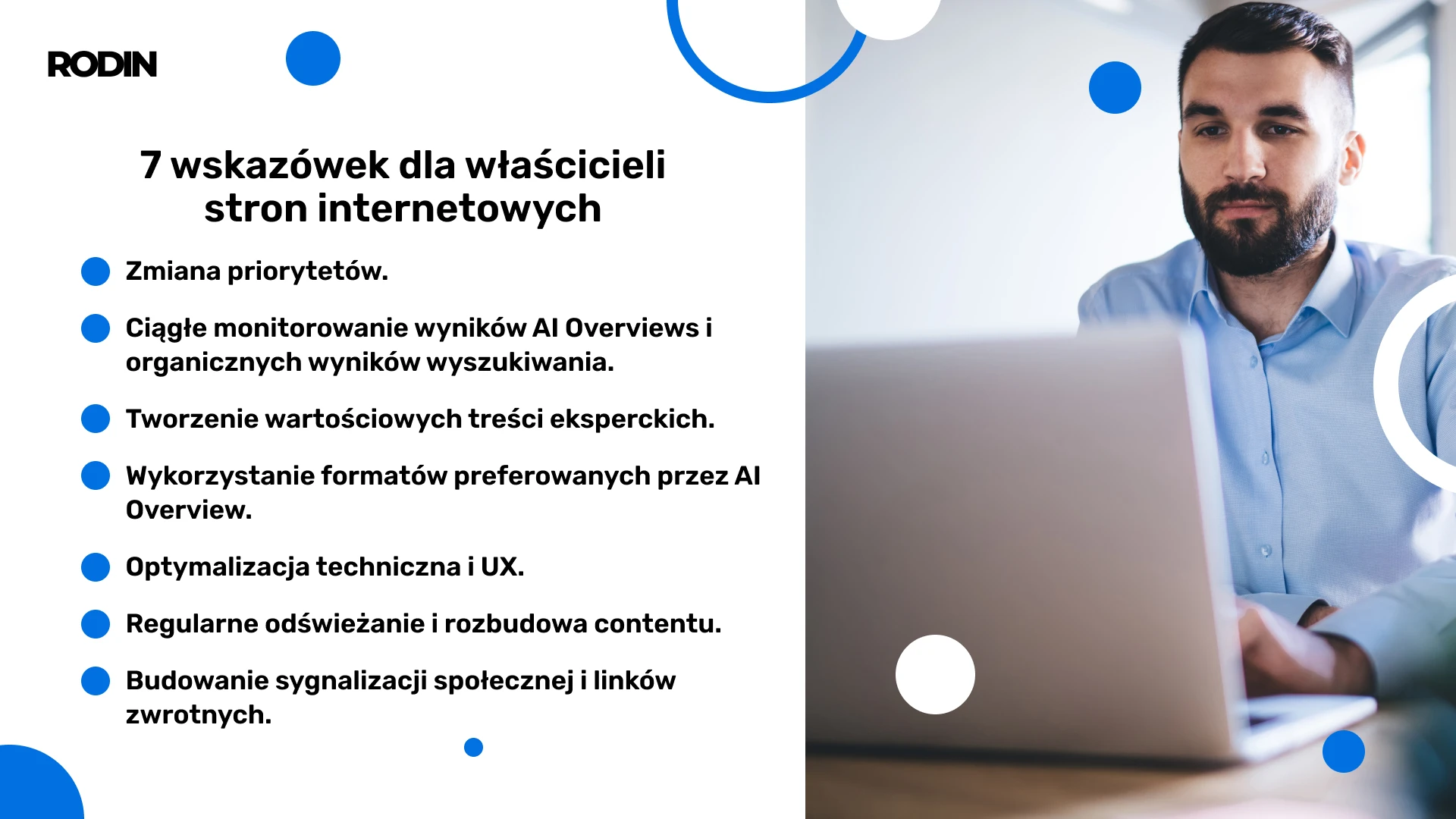 7 wskazówek dla właścicieli stron internetowych

