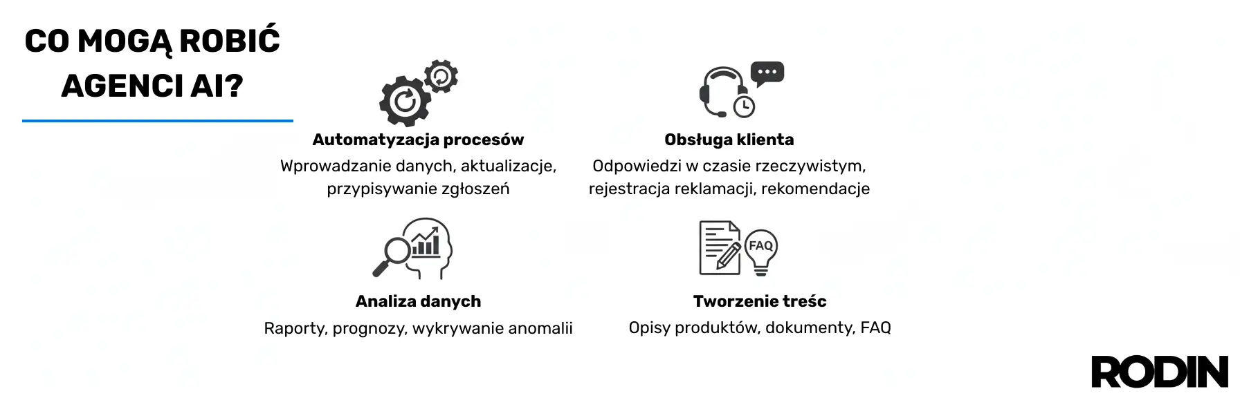 Co mogą robić agenci AI?