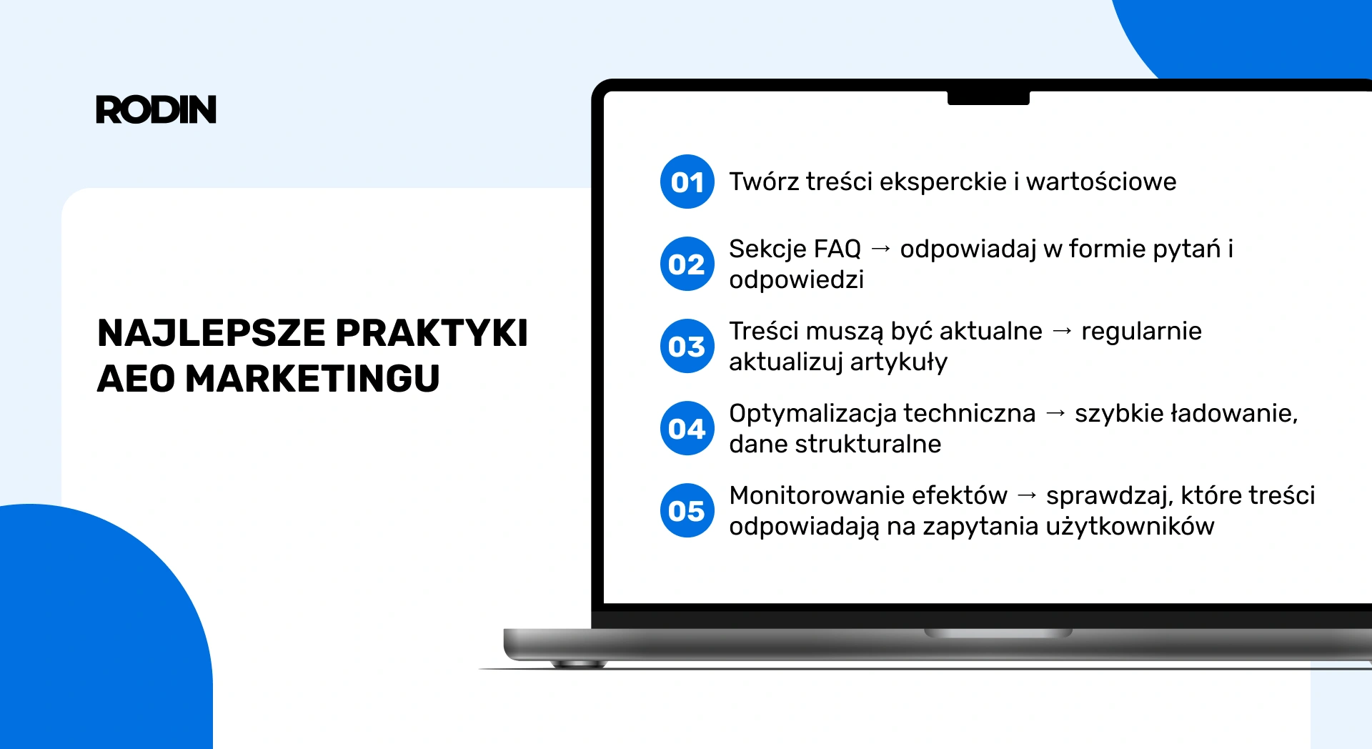 Najlepsze praktyki AEO marketingu