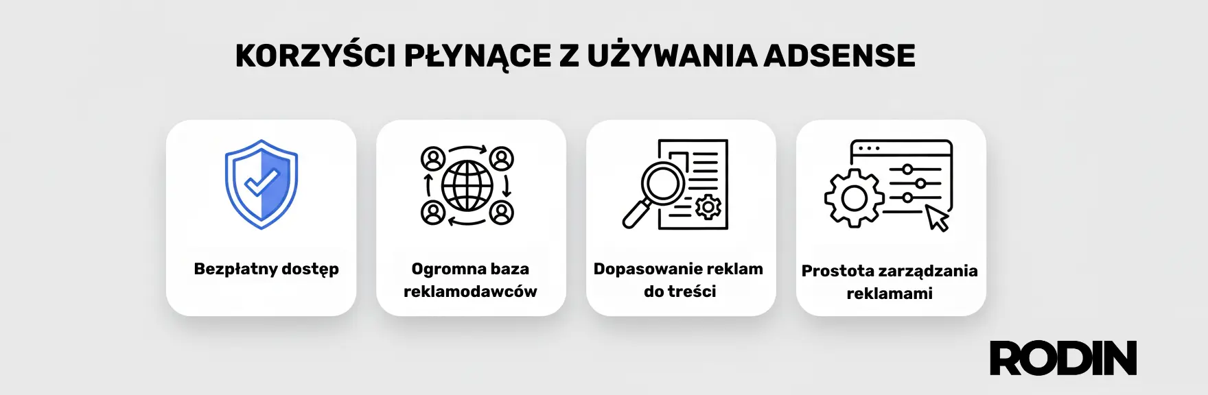 Korzyści płynące z używania AdSense
