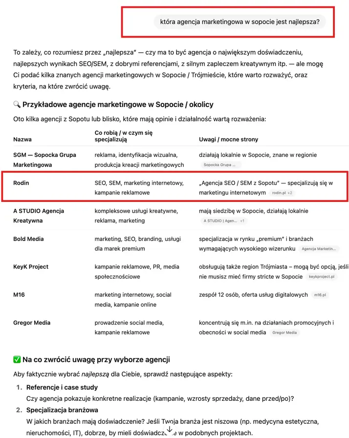 AI o Rodin agencji interaktywnej w Sopocie