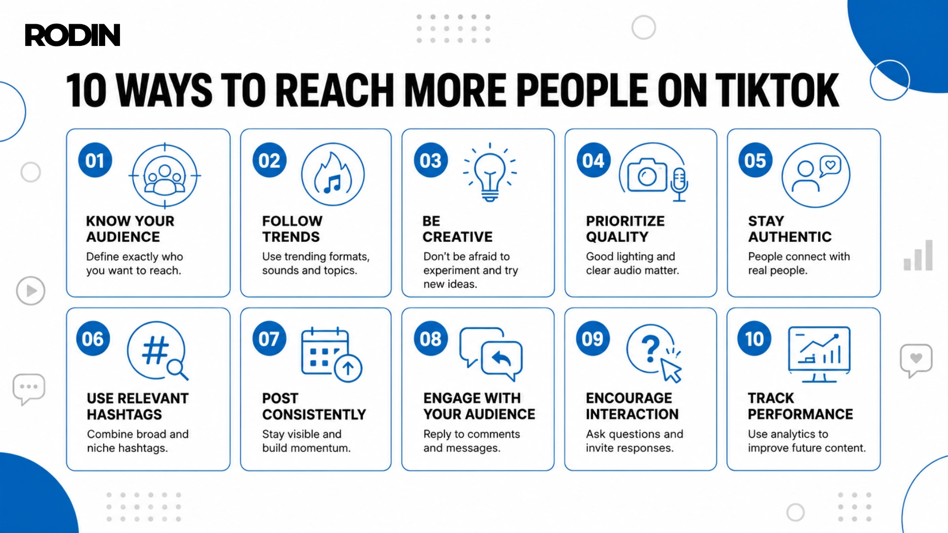 10 ways to reach more people on TikTok