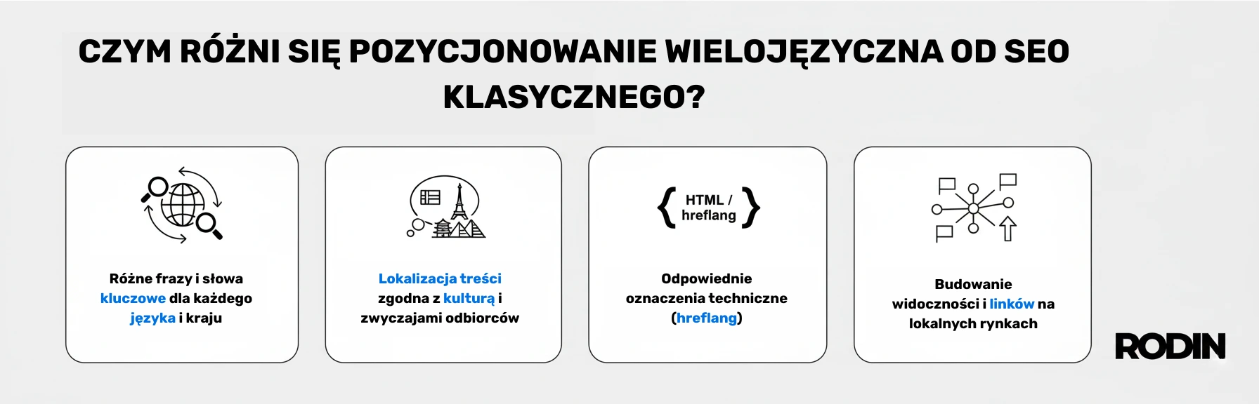 Czym różni się pozycjonowanie wielojęzyczne od SEO klasycznego?