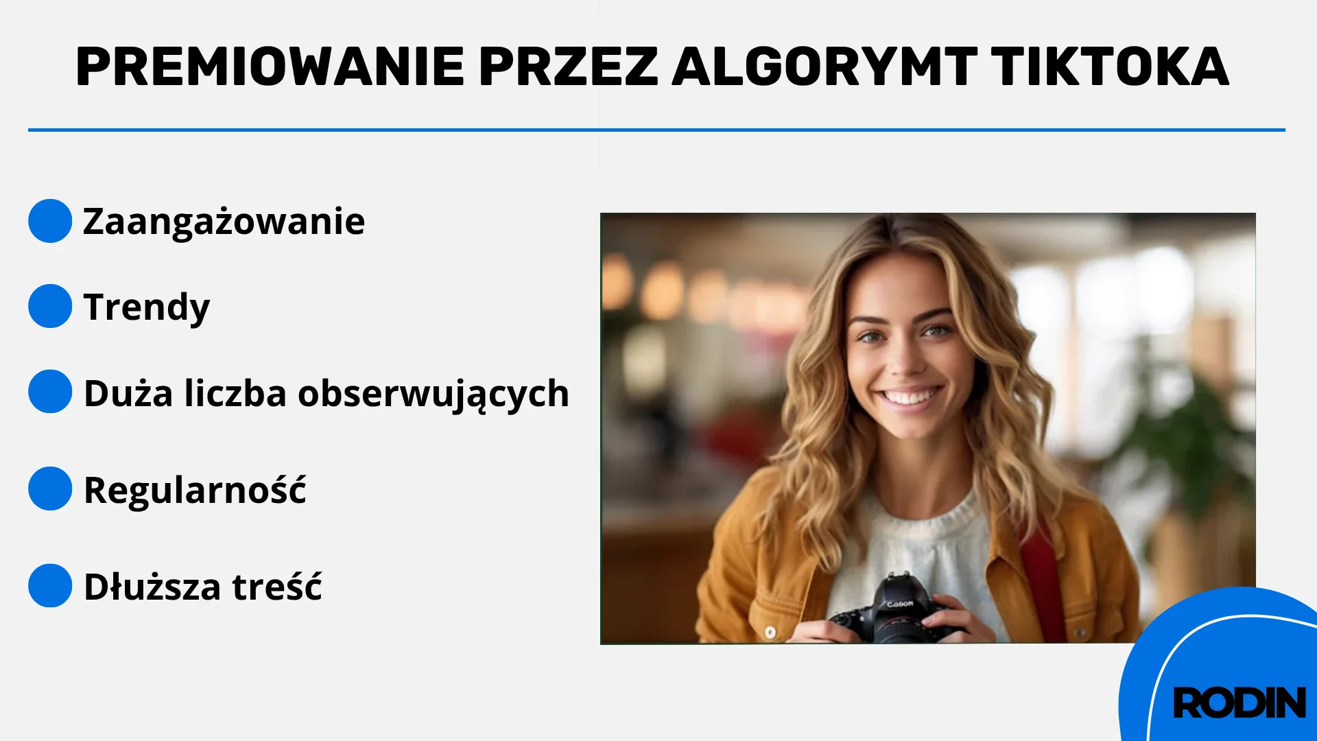 Premiowanie przez algorytm Tik Toka 