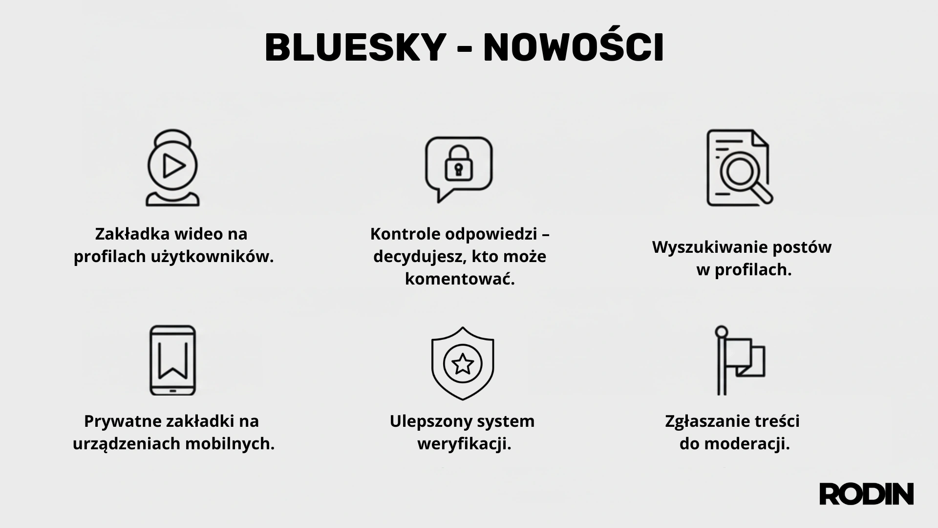 Bluesky - nowości
