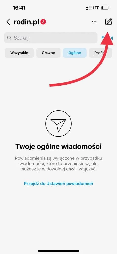 Final step of creating an Instagram channel