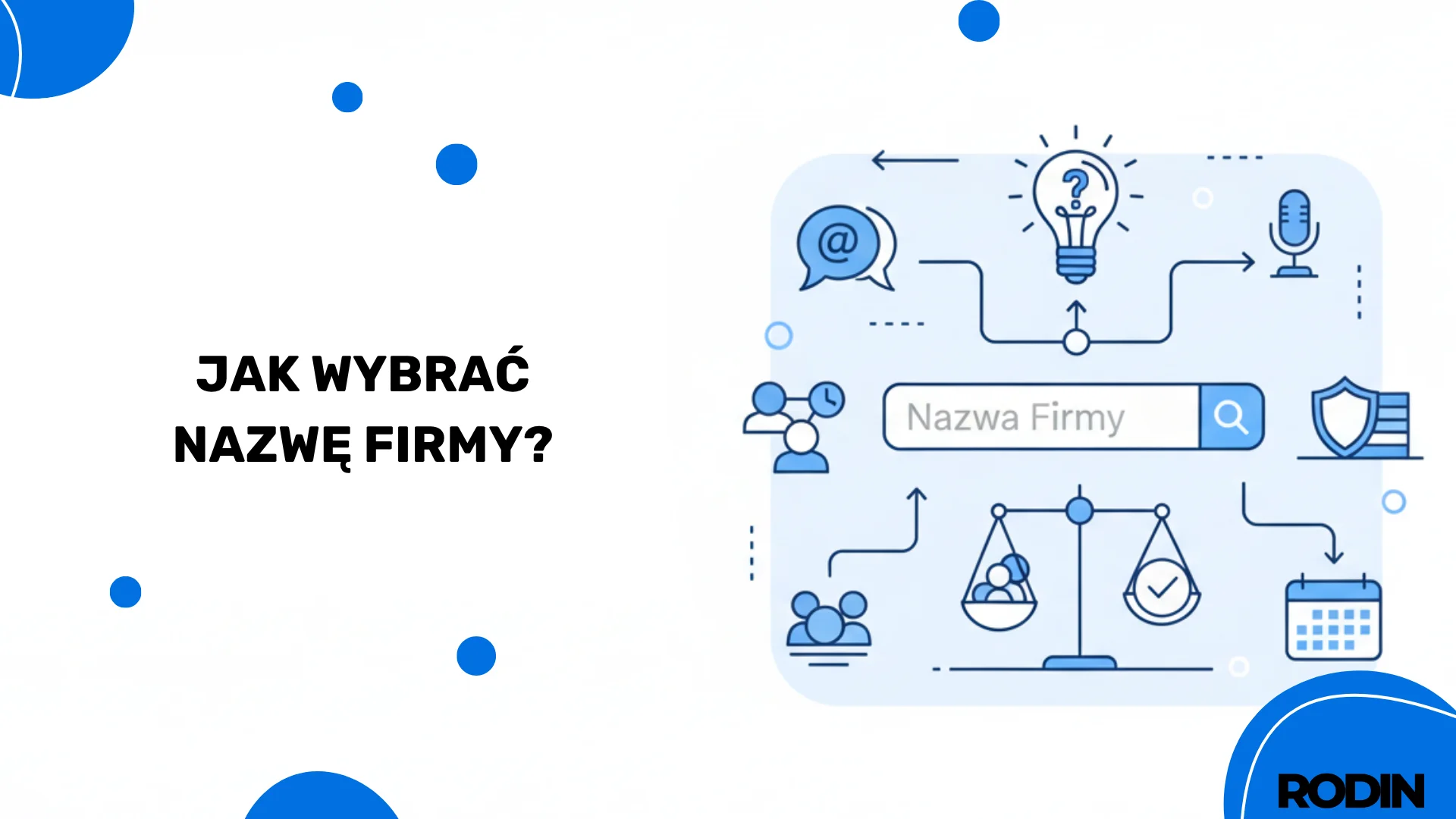 jak wybrać nazwę firmy