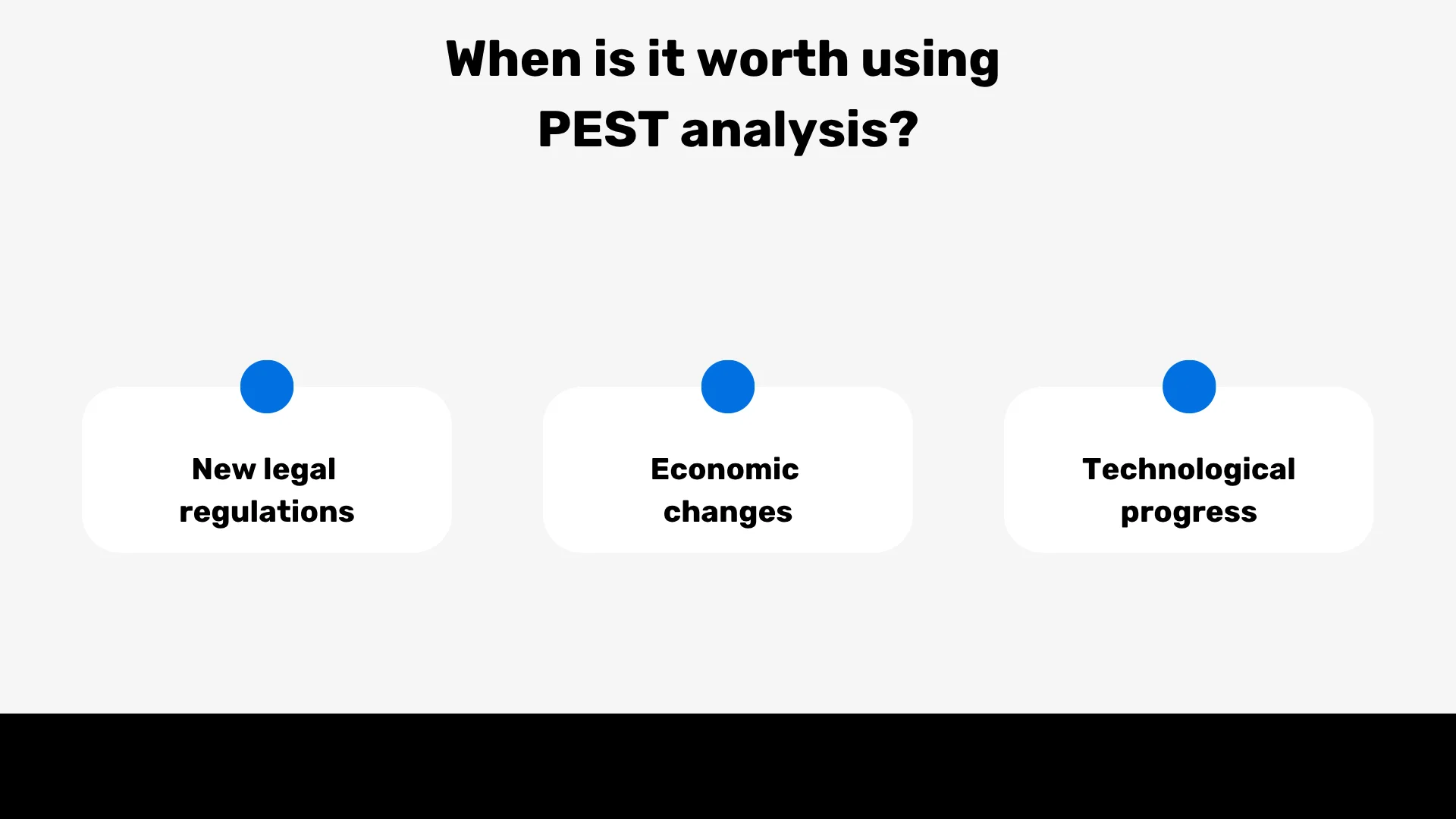 When is it worth using PEST analysis?