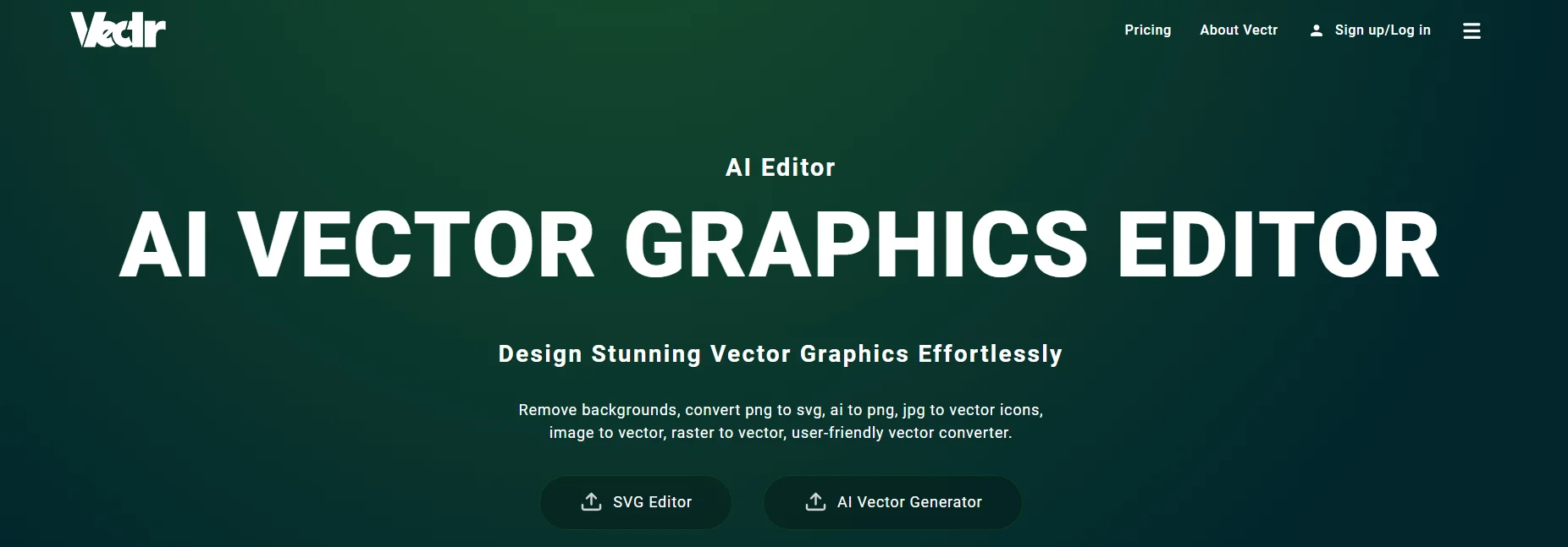 AI Vector Graphics Editor