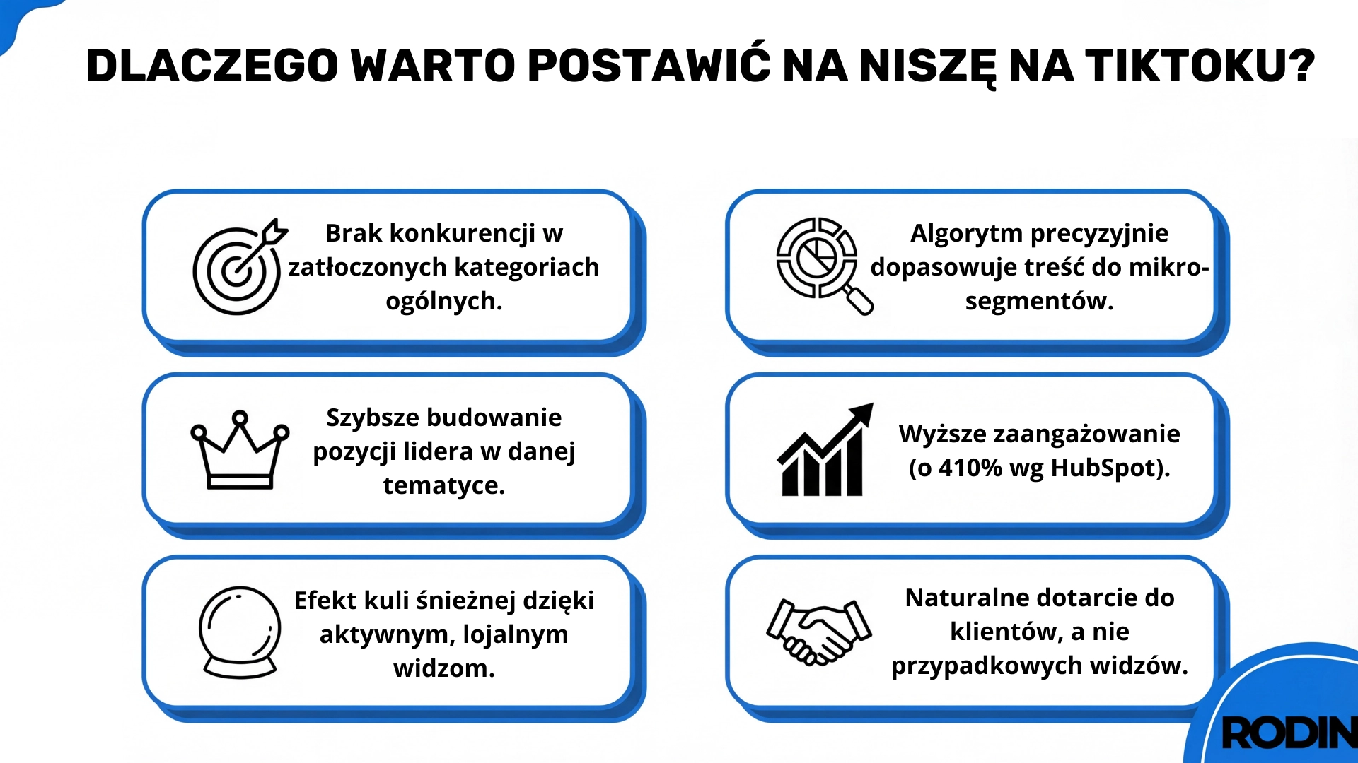 Dlaczego warto postawić na niszę na TikToku?