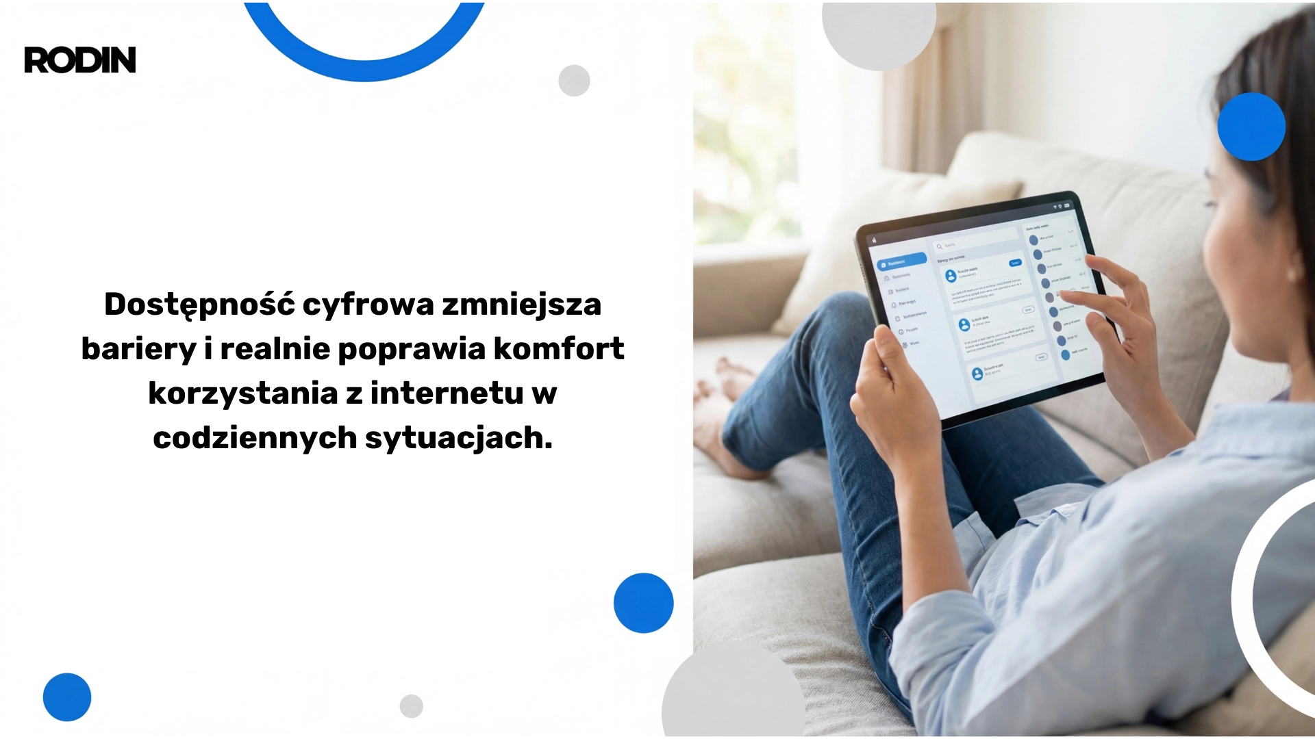 Dostępność cyfrowa zmniejsza bariery