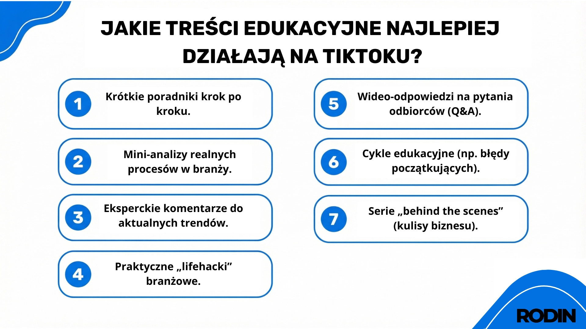 Jakie treści edukacyjne najlepiej działają na Tiktoku?