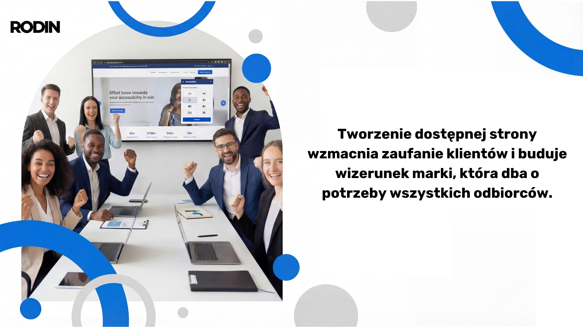 Zapewnianie dostępności wpływa na wizerunek marki